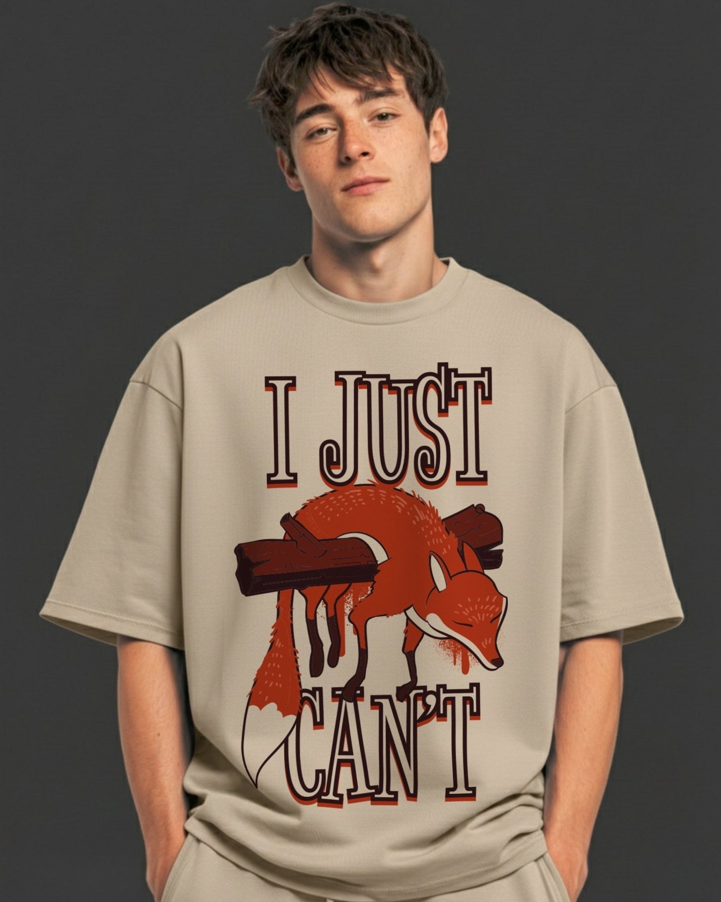 I Just Can't Oversized Tee