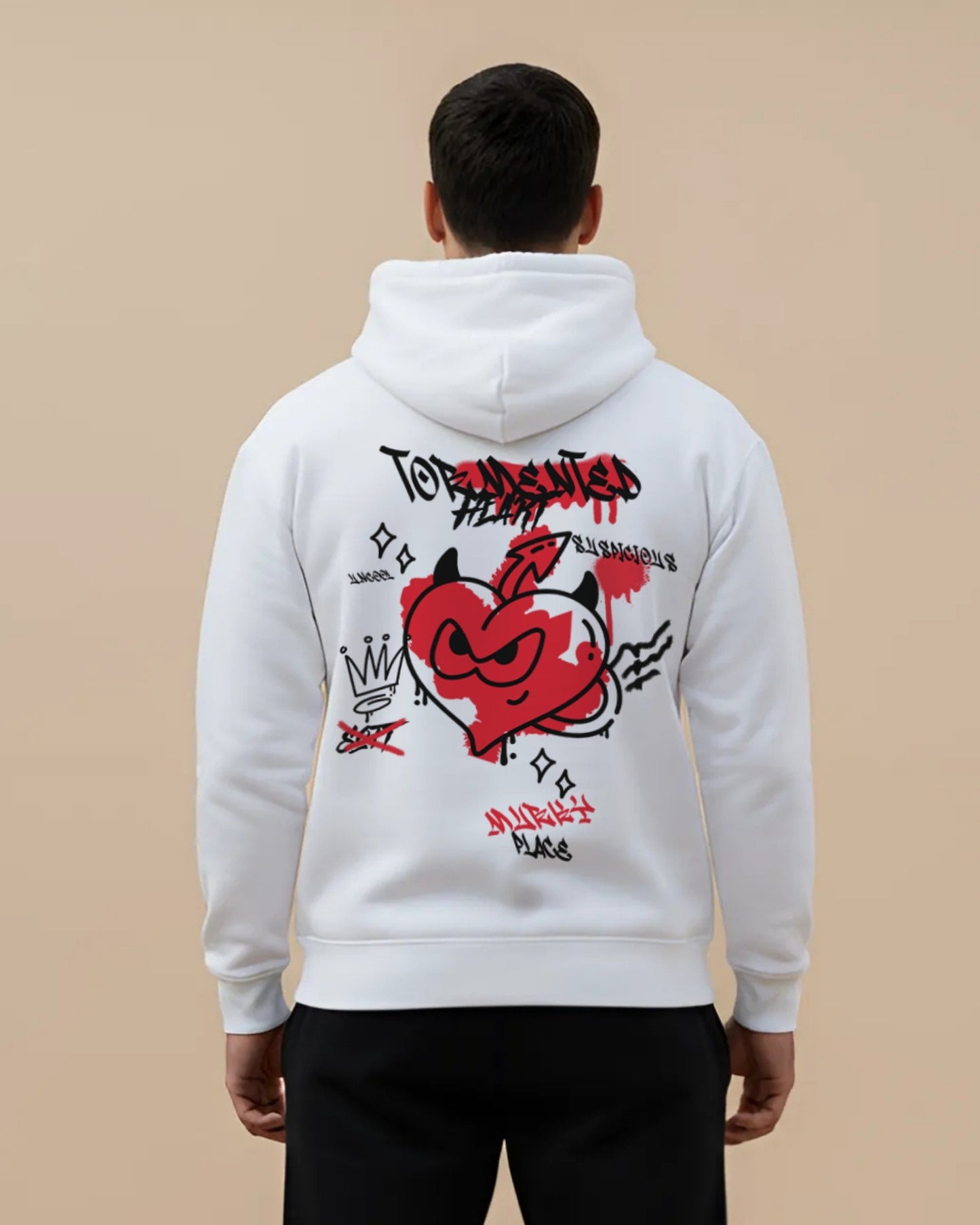 Tormented Heart Unisex Hoodie