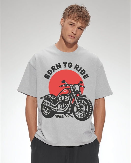 Born To Ride Oversized Tee