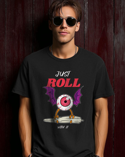 Just Roll With It Unisex organic cotton t-shirt